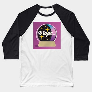 Crystal Ball Design Baseball T-Shirt